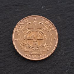 Second Hand 22ct Yellow Gold 1897 South African Pond Coin 41271046