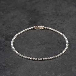 Second Hand 18ct White Gold 1.00ct Diamond 7.5 Inch Bracelet 41281615