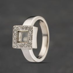 Second Hand 18ct White Gold Diamond Dress Ring 41482126