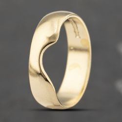 Second Hand 18ct Yellow Gold 0.46ct Brilliant Cut Diamond Bridal Set Ring 41482193