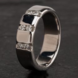 Second Hand 14ct White Gold Diamond Ring 4328582