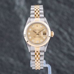 Second Hand Rolex Ladies Datejust Bracelet Watch 79173