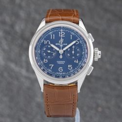 Second Hand Breitling Duograph Watch AB1510