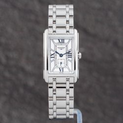 Second Hand Longines Ladies Dolcevita Silver Bracelet Watch L52554756