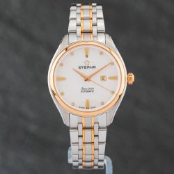 Second Hand Eterna Avant-Garde Diamond Dot Dial Watch 2946.53