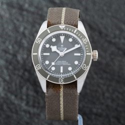 Second Hand Tudor Mens Black Bay 58 Grey Nato Strap Watch M79010SG-0002