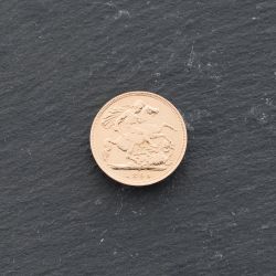 Second Hand 22ct Yellow Gold 1899 Queen Victoria Half Sovereign Coin 47011156