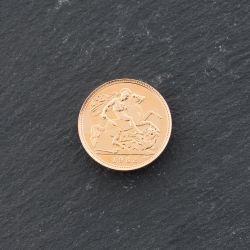 Second Hand 22ct Yellow Gold 1982 Queen Elizabeth II Half Sovereign Coin 47011163