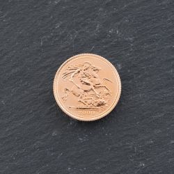 Second Hand 22ct Yellow Gold 2000 Queen Elizabeth II Half Sovereign Coin 47011164