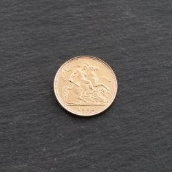Second Hand 22ct Yellow Gold 1982 Queen Elizabeth II Half Sovereign Coin 47011177
