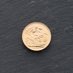 Second Hand 22ct Yellow Gold 1899 Queen Victoria Full Sovereign Coin 47021229