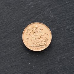 Second Hand 22ct Yellow Gold 1899 Queen Victoria Full Sovereign Coin 47021231