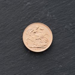 Second Hand 22ct Yellow Gold 1900 Queen Victoria Full Sovereign Coin 47021232