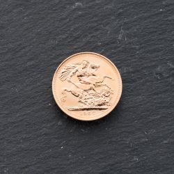 Second Hand 22ct Yellow Gold 1957 Queen Elizabeth II Full Sovereign Coin 47021236