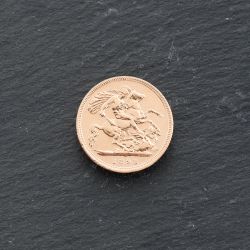 Second Hand 22ct Yellow Gold 1893 Queen Victoria Full Sovereign Coin 47021252