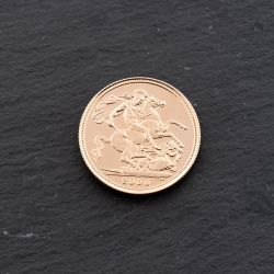 Second Hand 22ct Yellow Gold 2000 Queen Elizabeth II Full Sovereign Coin 47021275