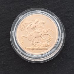 Second Hand Yellow Gold Elizabeth II 2009 Double Sovereign Coin 47021306