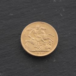 Second Hand 22ct Yellow Gold King George V 1925 Full Sovereign Coin 47021316