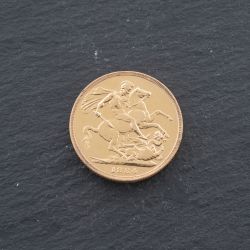 Second Hand 22ct Yellow Gold 1884 Young Queen Victoria Full Sovereign Coin 47021322