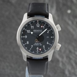 Second Hand Bremont Martin Baker Black Rubber Strap Watch MBIII/BZ.