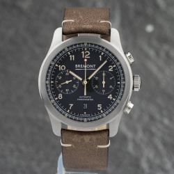 Second Hand Bremont Griffon Brown Leather Strap Watch ALT1-C-GRIFFON-S.