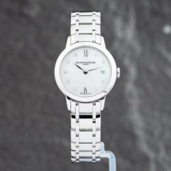 Second Hand Baume & Mercier Ladies Classima Mother Of Pearl Dial Bracelet Watch 10490
