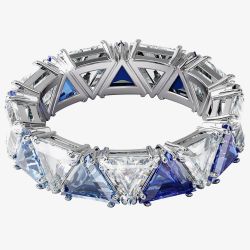 Swarovski Ladies Millenia Blue Cocktail Ring 5608527