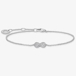 THOMAS SABO Silver Cubic Zirconia Infinity Bracelet A2003-051-14-L19V