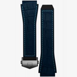 TAG Heuer Connected Blue Rubber Watch Strap BT6236