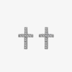 Hot Diamonds Striking Cross Earrings DE552