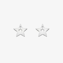 Hot Diamonds Diamond Amulets Star Earrings DE587