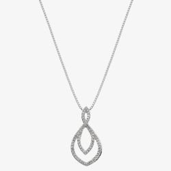Hot Diamonds Harmony White Topaz Pendant DP733