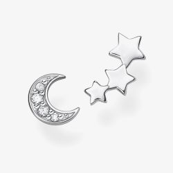 THOMAS SABO Ear Party Moon & Stars Earring Set