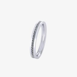 Platinum 0.30ct Channel-Set Diamond Eternity Ring (K 1/2) FET1779 K1/2
