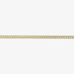 9ct Yellow Gold 20 Inch Filed Curb Chain G24FC20