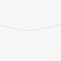 Silver 18 Inch Diamond Cut Chain