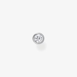 THOMAS SABO Silver White Stone Single Stud Earring H2136-051-14