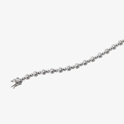 18ct White Gold Round Diamond Bracelet HSB2005S
