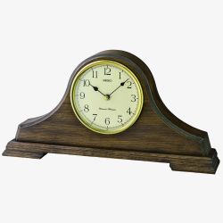 Seiko Clocks Wooden Mantel Clock QXJ031B