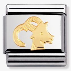 Nomination CLASSIC Gold Zodiac Capricorn Charm 030104/10