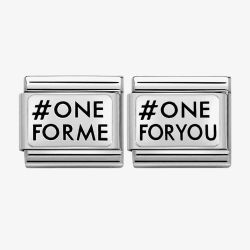 Nomination CLASSIC Silvershine #One For Me #One for You Bundle