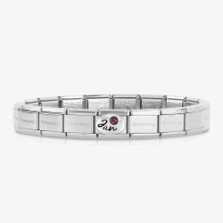 Nomination CLASSIC Composable January Birthstone Bracelet 030000 & 330505 01