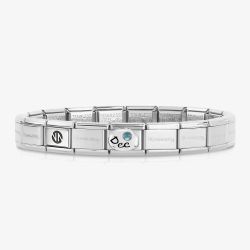 Nomination CLASSIC Composable December Birthstone Bracelet 030000 & 330505 12
