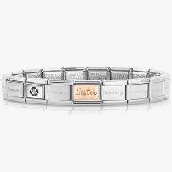 Nomination CLASSIC Rose Gold Plates Sister Bracelet 430101/38