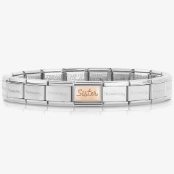 Nomination CLASSIC Rose Gold Plates Sister Bracelet 430101/38