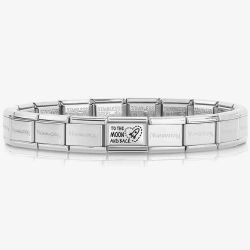 Nomination CLASSIC Composable Sterling Silver To the Moon and Back Bracelet 330111/39