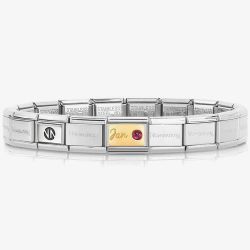 Nomination CLASSIC Composable January Garnet Bracelet 030519/01