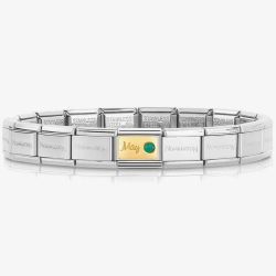 Nomination CLASSIC Composable May Emerald Bracelet 030519/05