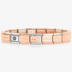 Nomination CLASSIC Rose Gold June White Pearl Bracelet 430508/06
