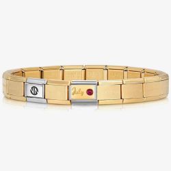 Nomination CLASSIC Composable July Ruby Bracelet 430508/02